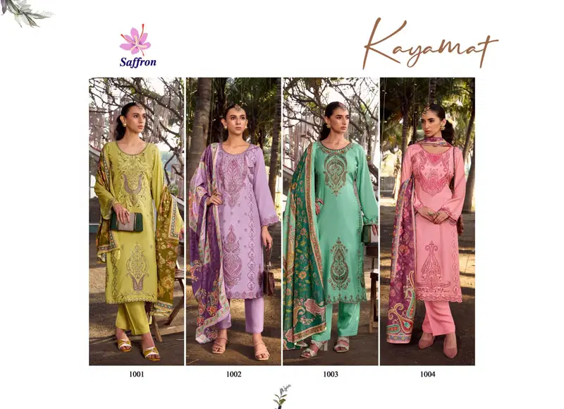 Kayamat By Saffron Masleen Embroidery Salwar Kameez Suppliers In India